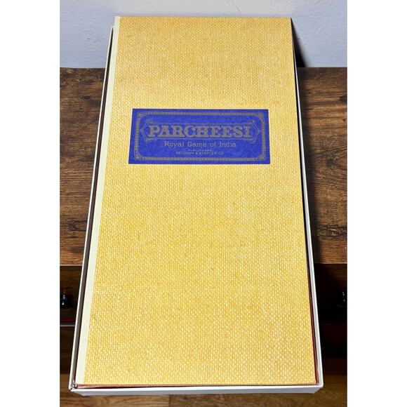 Vintage 1975 Parcheesi Board Game Selchow & Righter Royal Game of India Complete - Picture 4 of 10